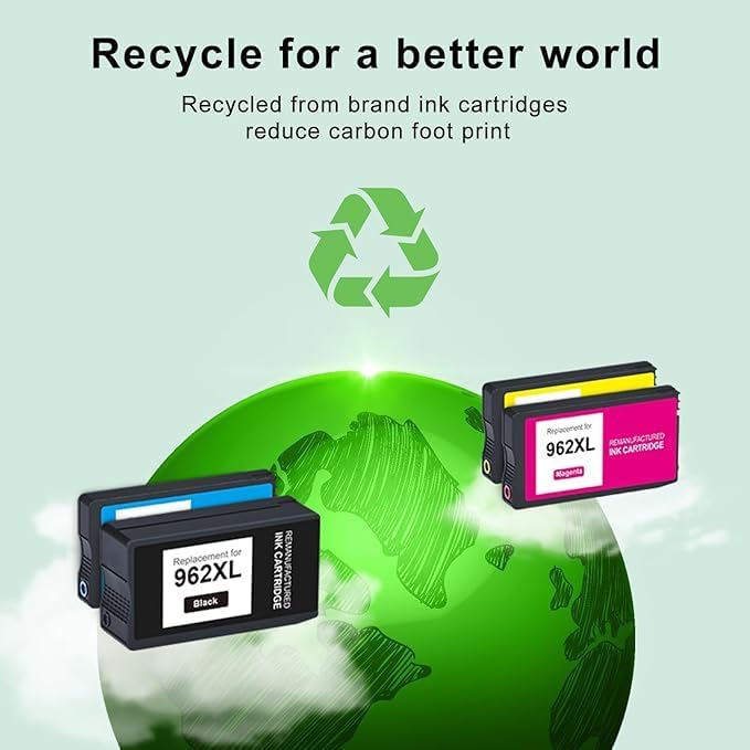 Thumbnail 6 de SAILNER 962XL Ink Cartridges Combo Pack for HP OfficeJet Pro (4-Color) – Compatibility, Page Yield & Practical Use