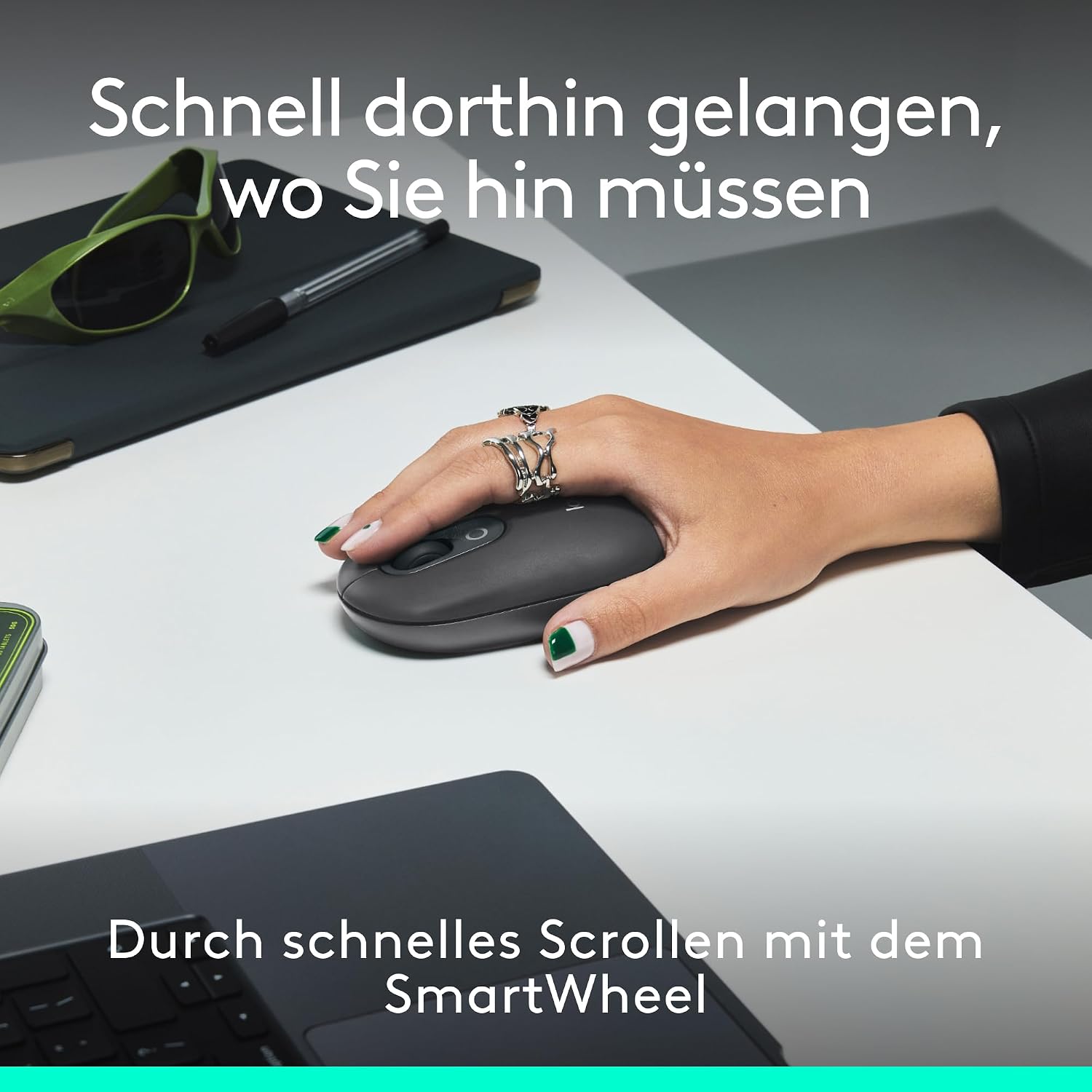 Detalle 1 de Logitech POP ICON Combo Tastatur Maus Set