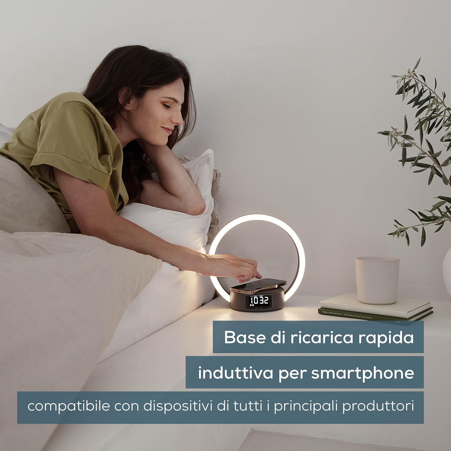 Thumbnail 4 de Beurer WL 65 Luce Sveglia con Ricarica Wireless 10 W