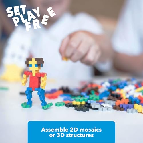 Detalle 2 de PLUS PLUS jeu de construction 600 pièces