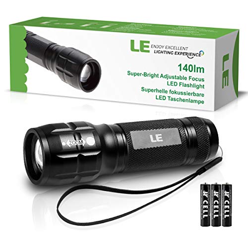Thumbnail 8 de Lepro Linterna LED LE1000 de Lighting EVER: linterna portátil de alta potencia con zoom