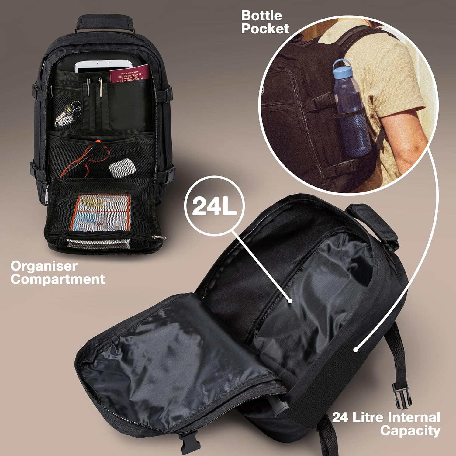 Thumbnail 2 de Metz 40x30x20 Underseat Cabin Bag