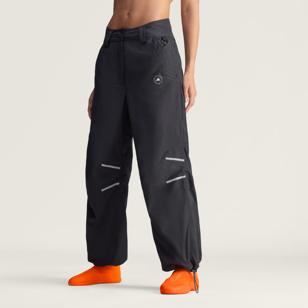 Detalle de Pantalón adidas by Stella McCartney Woven (negro) – colaboración icónica