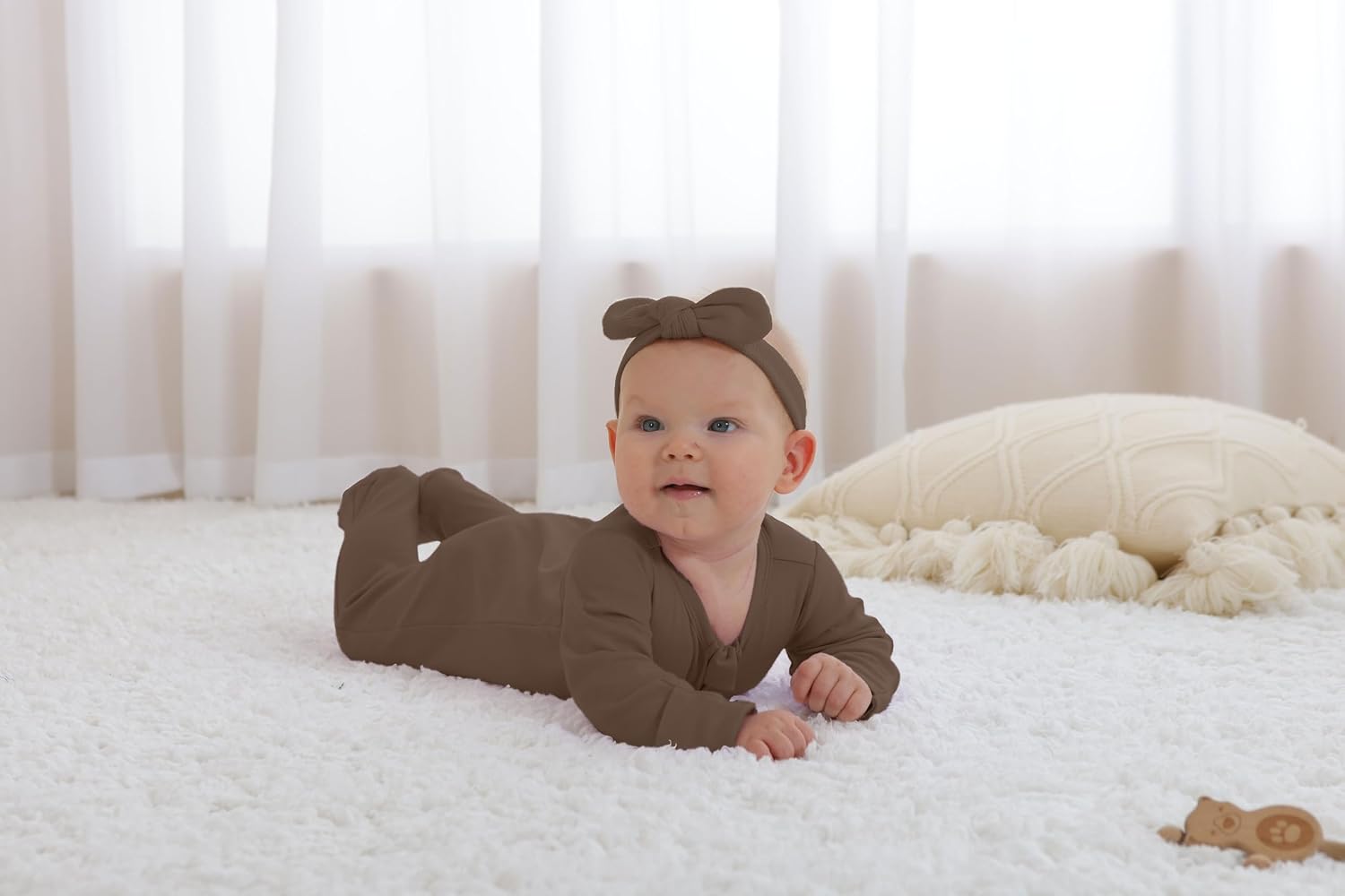 Detalle 1 de GUISBY Baby Footed Pajamas 100% Cotton