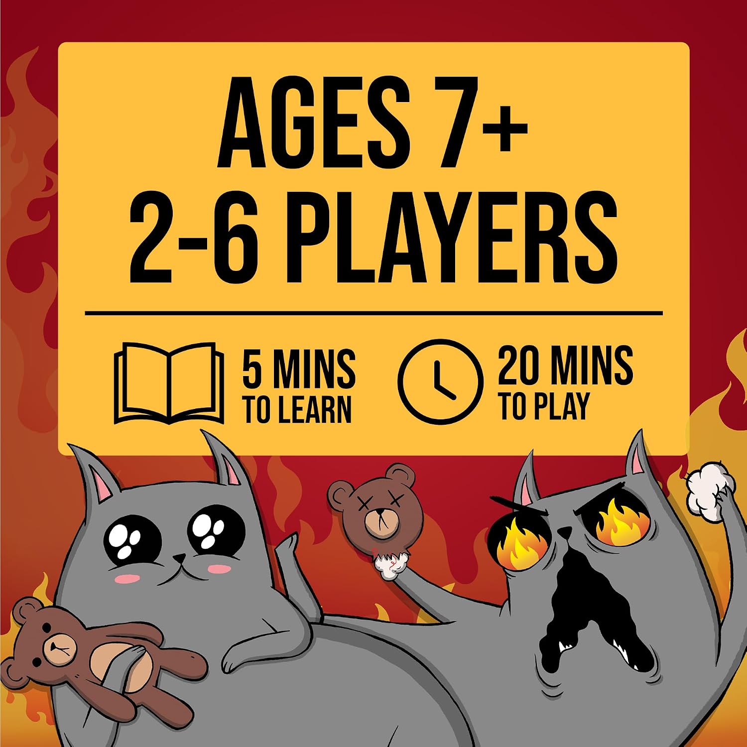 Detalle 2 de Exploding Kittens: Board Game - The SuperFan Edition (2-6 giocatori, 7+): l’edizione da collezionisti per feste e serate gioco