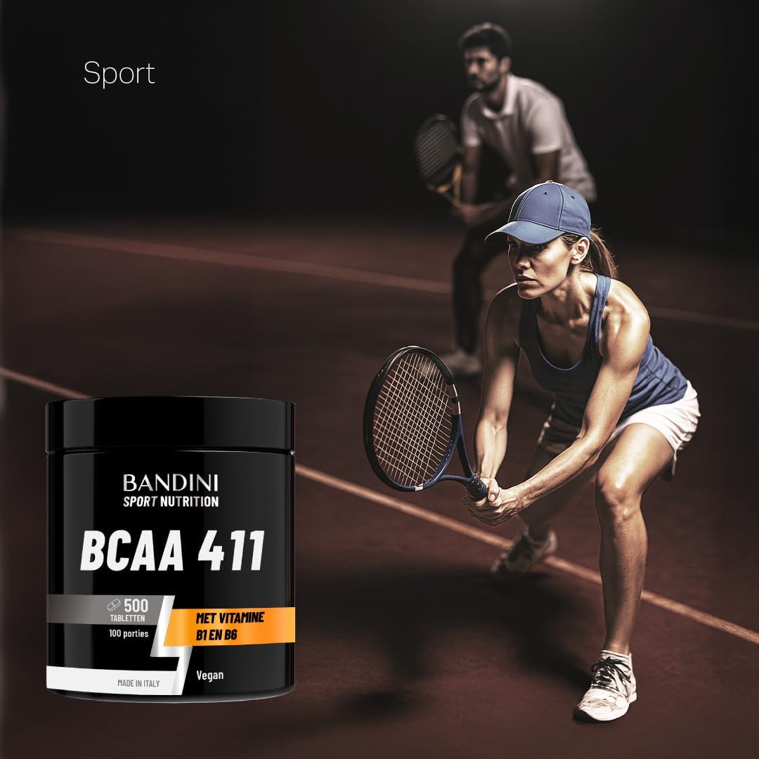 Thumbnail 5 de BANDINI BCAA 4:1:1-tabletten met vitamine B1 en B6, 500 stuks