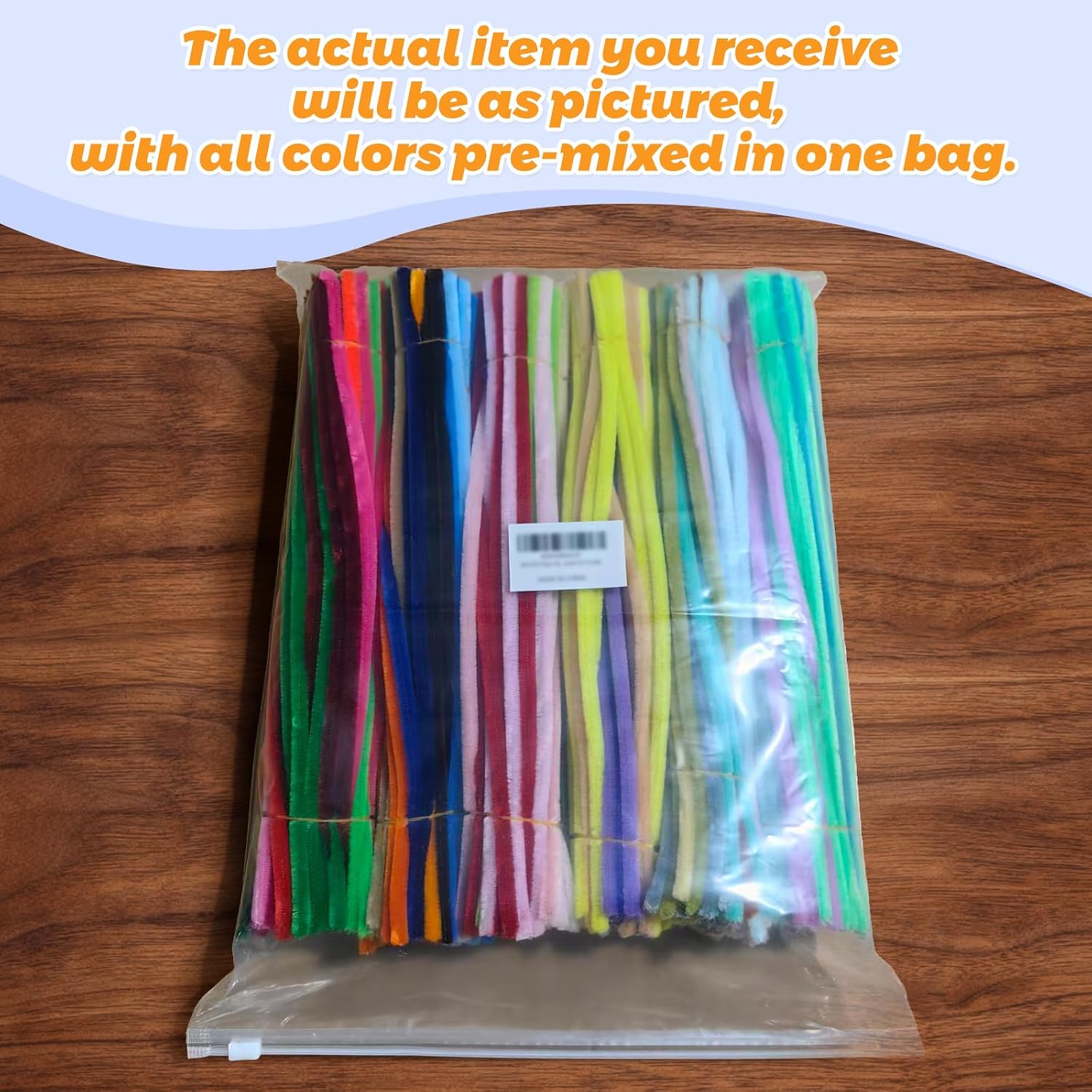 Detalle de Pipe Cleaners Craft Set, 600 Pieces