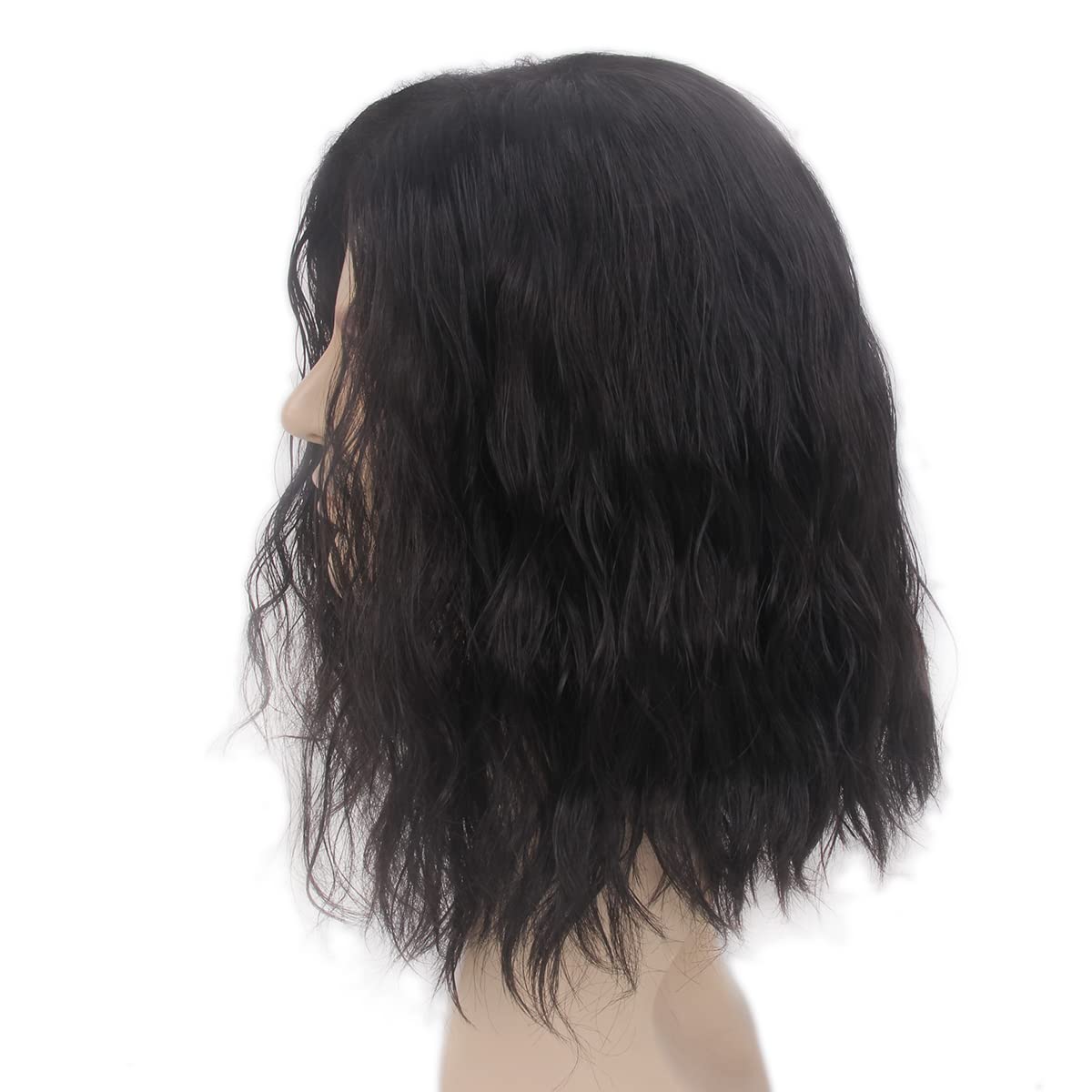 Detalle 1 de REEWES Men's Wig Black