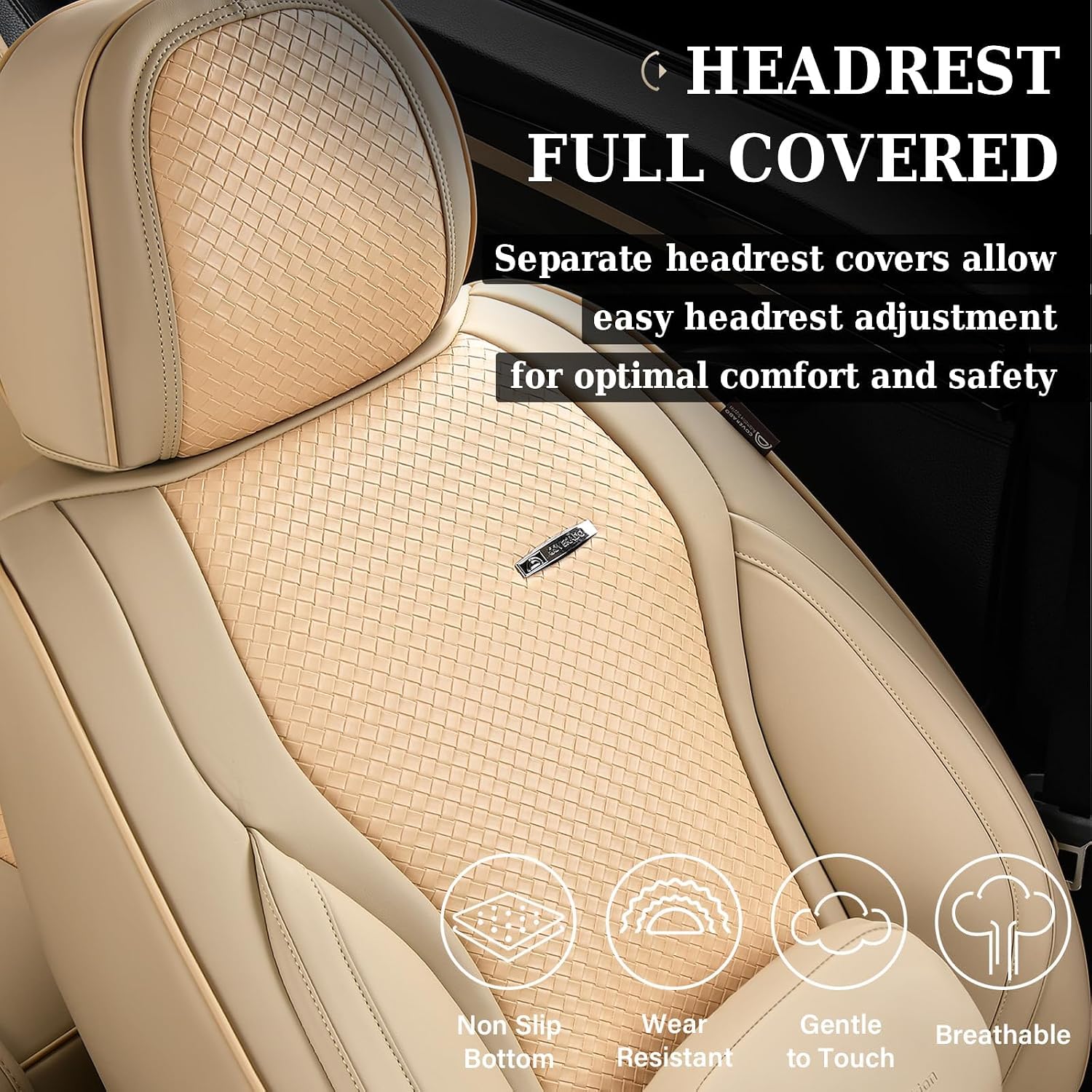 Detalle 1 de Coverado Car Seat Covers in Nappa Leather