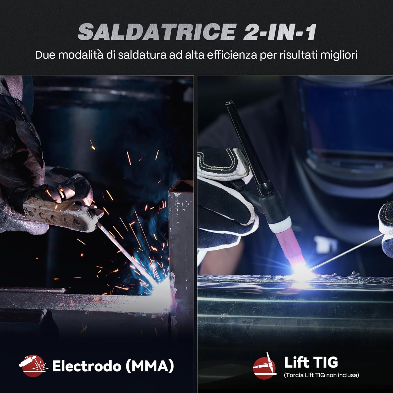 Thumbnail 3 de ARCCAPTAIN ARC 200A Saldatrice MMA 200 A