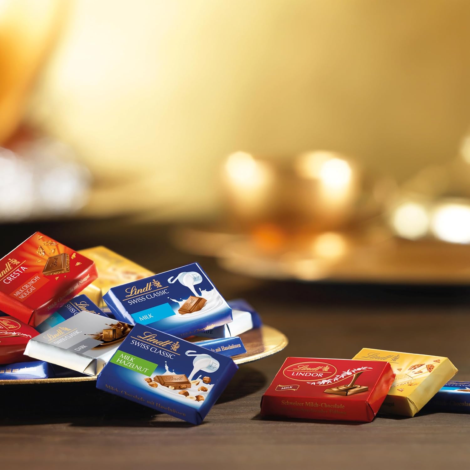 Thumbnail 4 de Lindt Swiss Napolitains 1 kg Vollmilchschokolade 🍫