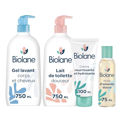 Imagen de Biolane Kit Bain & Soin Bébé – Soin Complet dès la naissance en OfertitasTOP