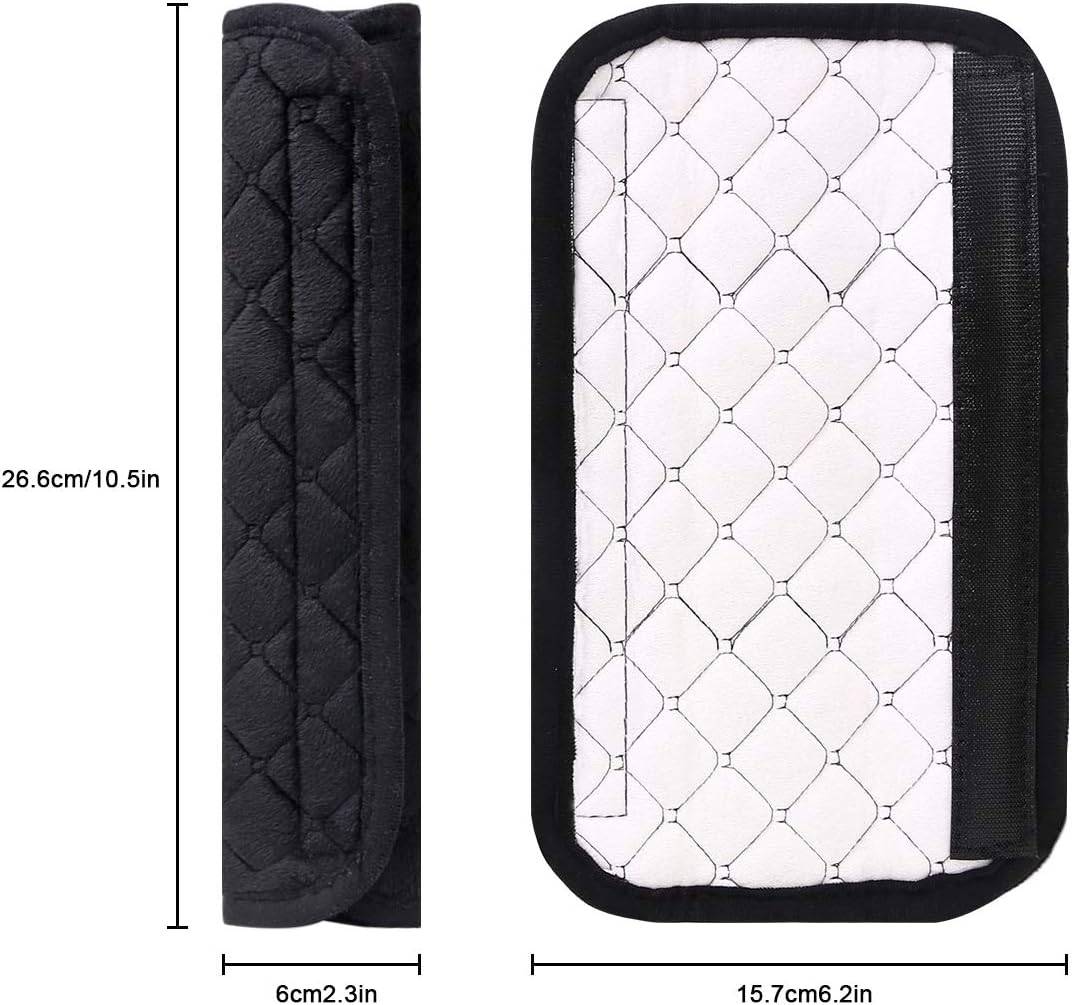 Thumbnail 1 de URAQT Protezione Comfort per cintura di sicurezza con cuscino per spalla (1 paio)