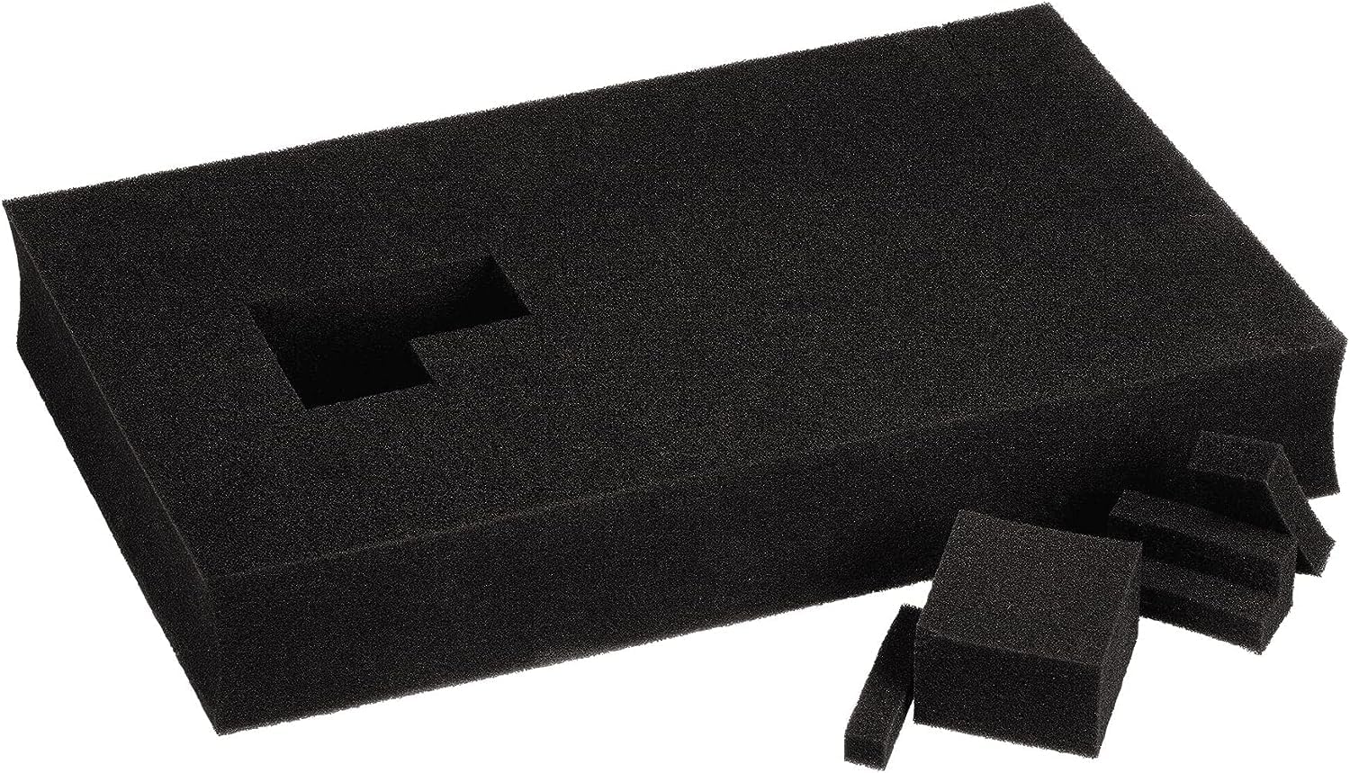 Detalle de Einhell E-Case S-F Systemkoffer (E-Case S-F) – stapelbar, spritzwassergeschützt, inkl. Rasterschaumstoff