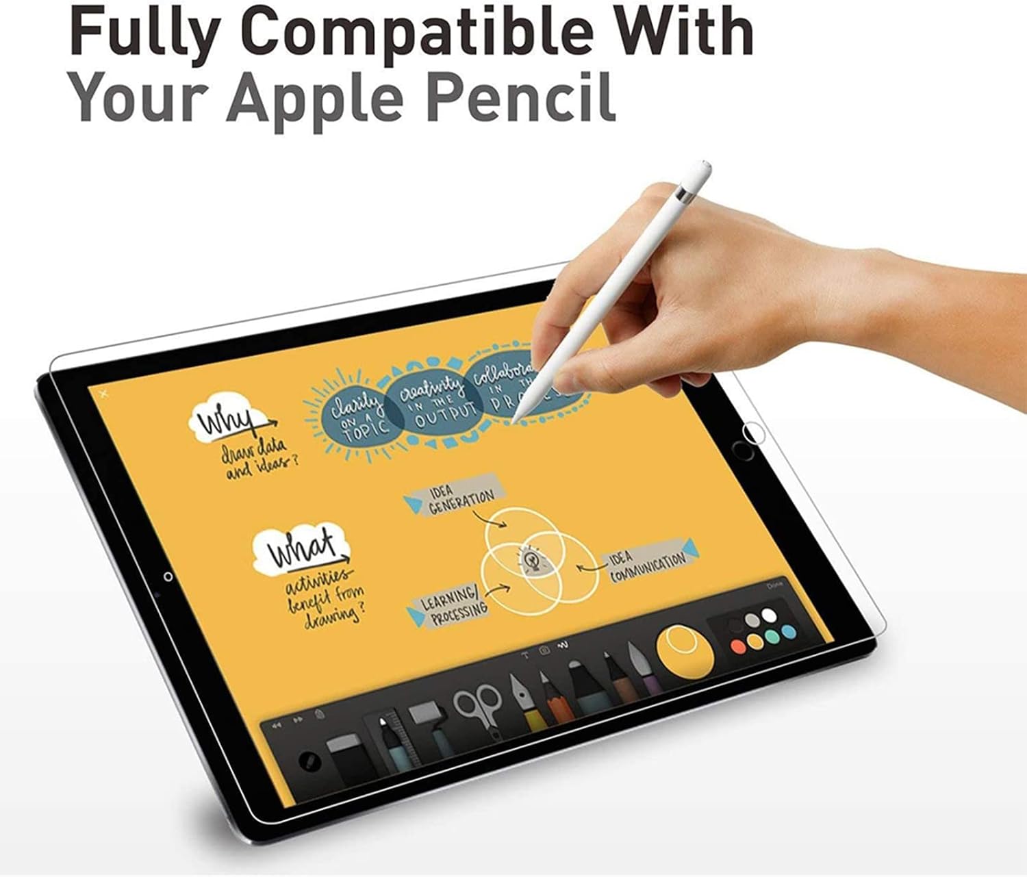 Detalle 2 de XZC Displayschutzfolie für iPad 9