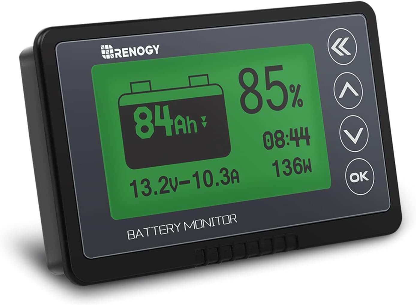 Detalle de Renogy 500A battery monitor with shunt, 10V-120V
