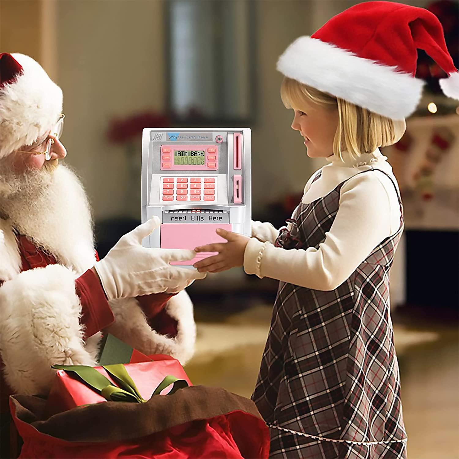 Thumbnail 5 de Fishboy Ca-ATM Piggy Bank for Kids-1588, Electronic ATM with PIN and Coin Recognition