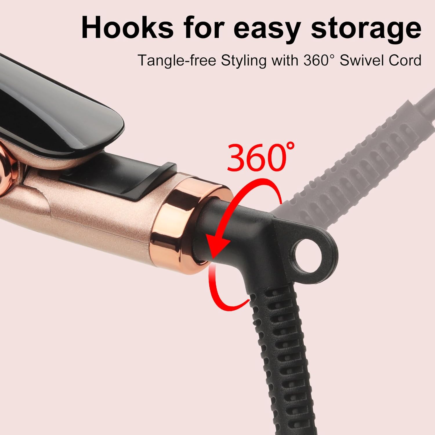 Thumbnail 6 de Flat Iron Hair Straightener 14-temp Digital Display 💇♀