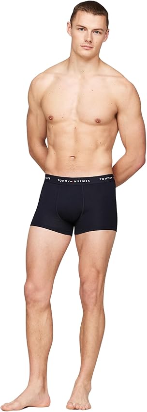 Detalle de Tommy Hilfiger Calzoncillos Trunks pack 3, XL