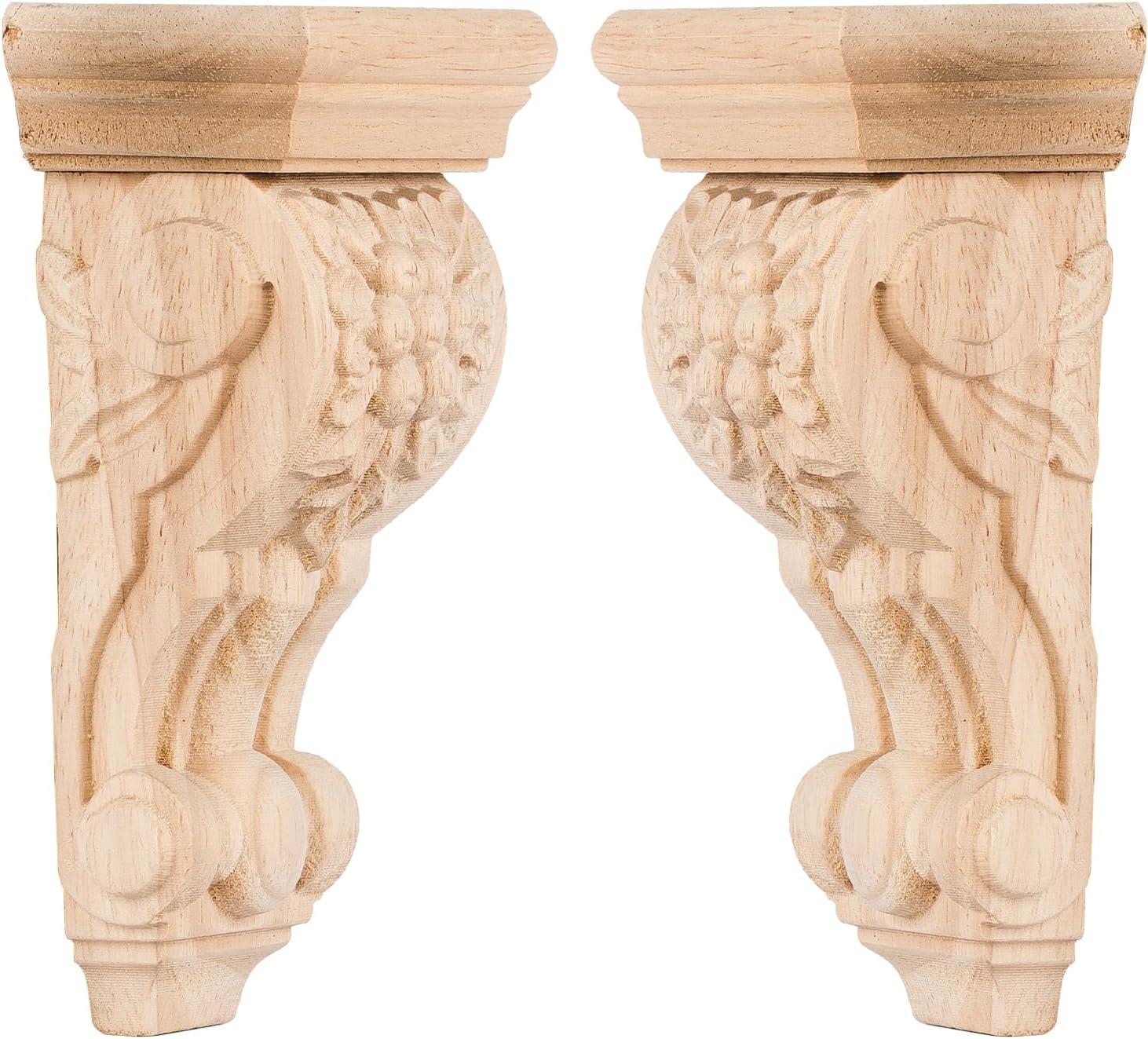 Detalle 1 de TCHOSUZ Wood Carved Corbels, Hardwood