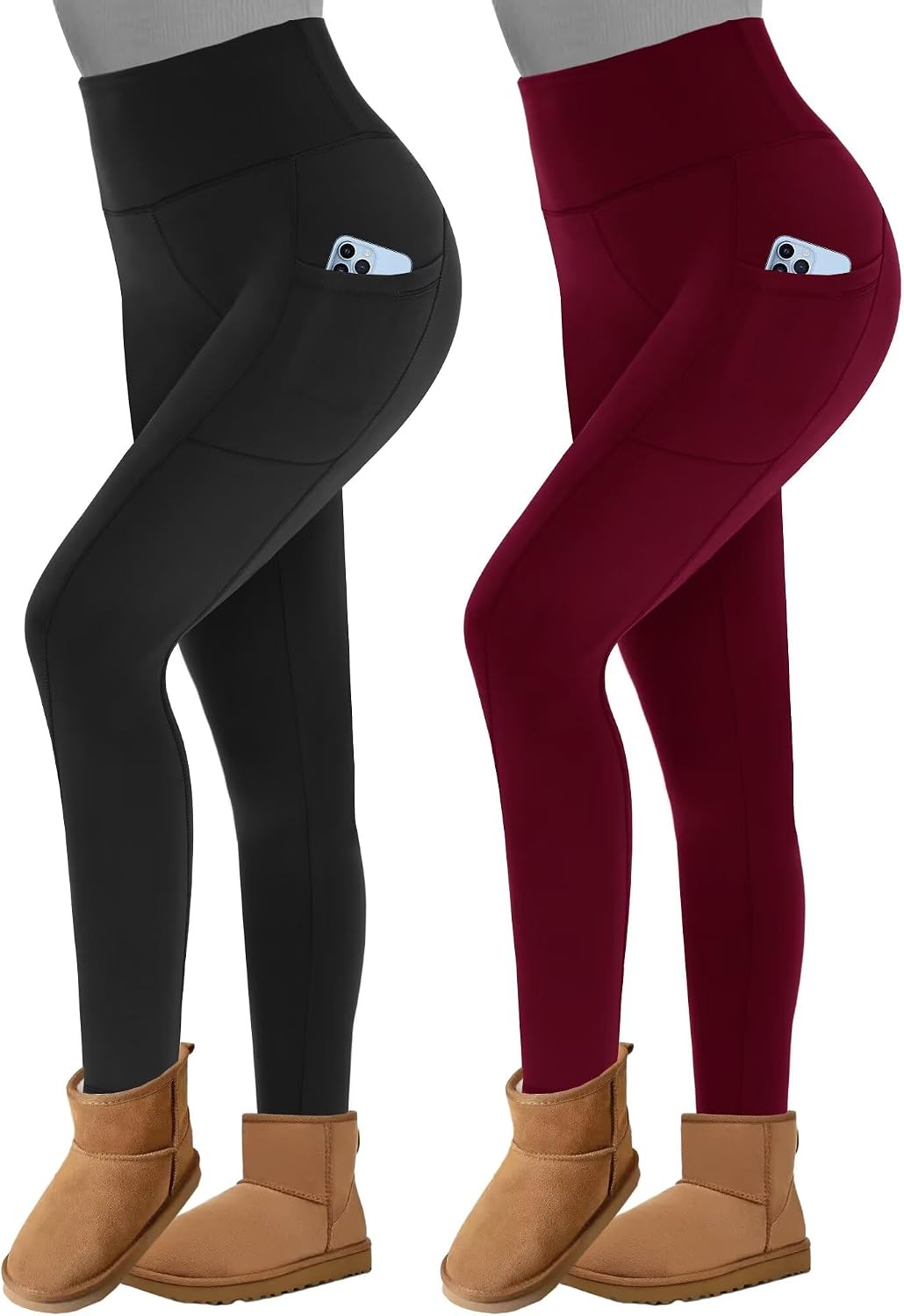 Thumbnail 3 de TNNZEET Thermal Leggings for Women with Pockets