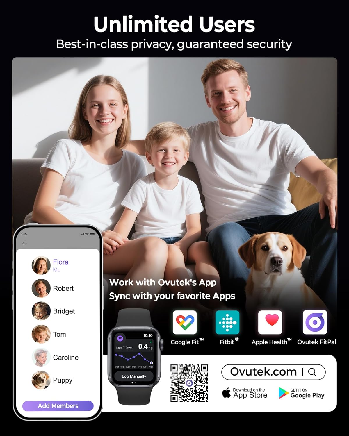 Thumbnail 6 de Ovutek Smart Scale: Body Weight & Health