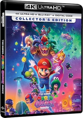 Detalle de The Super Mario Galaxy Movie (4K Ultra HD + Blu-ray + Digital) – Universal