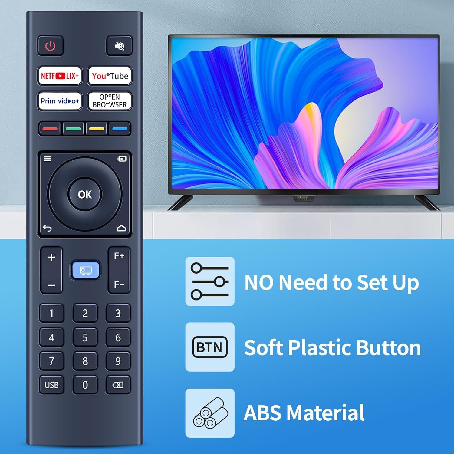 Thumbnail 2 de TCNOUMT Universal Projector Remote 1️⃣