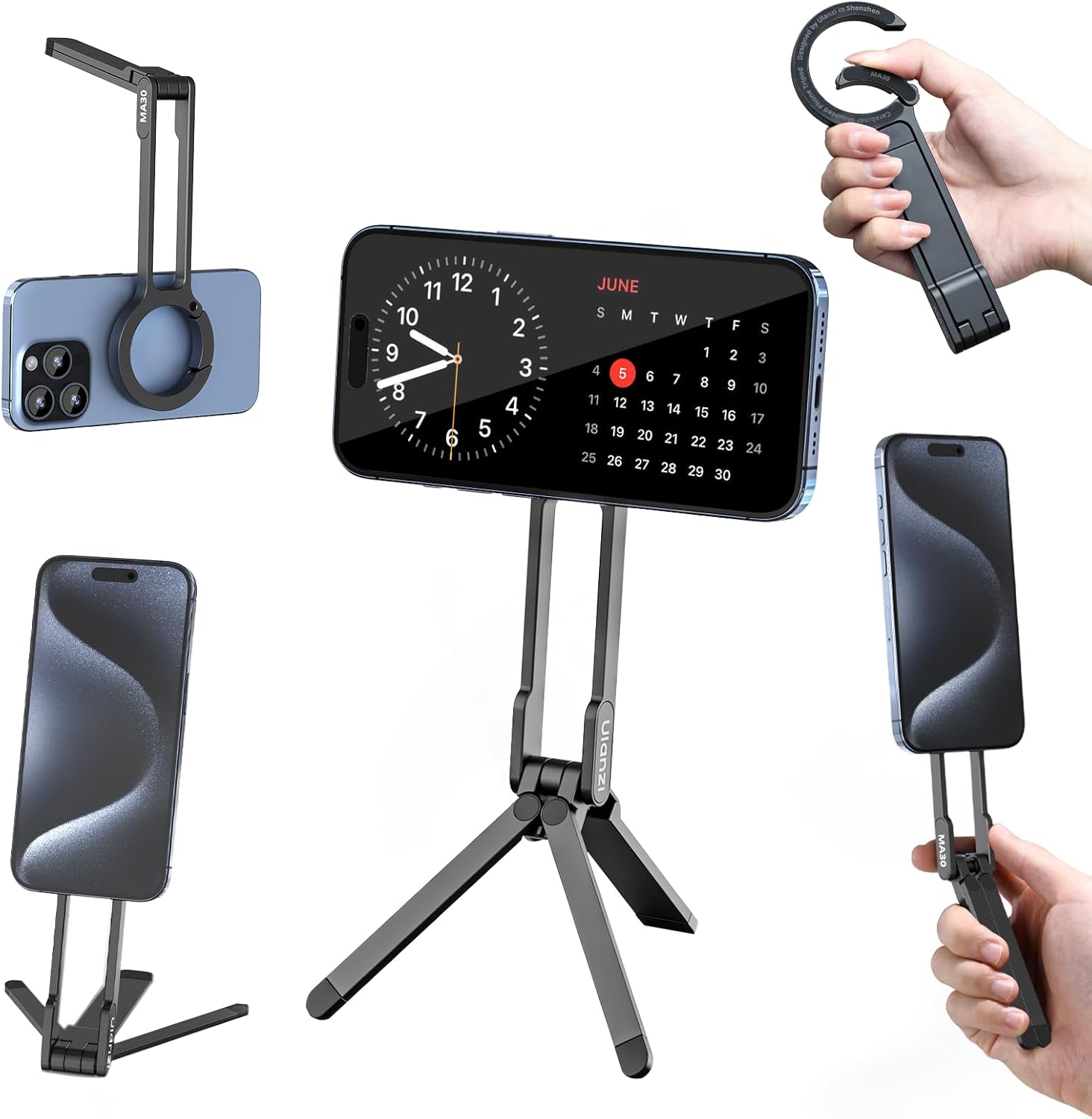 Detalle de ULANZI MA30 Magnetic Tripod 12N