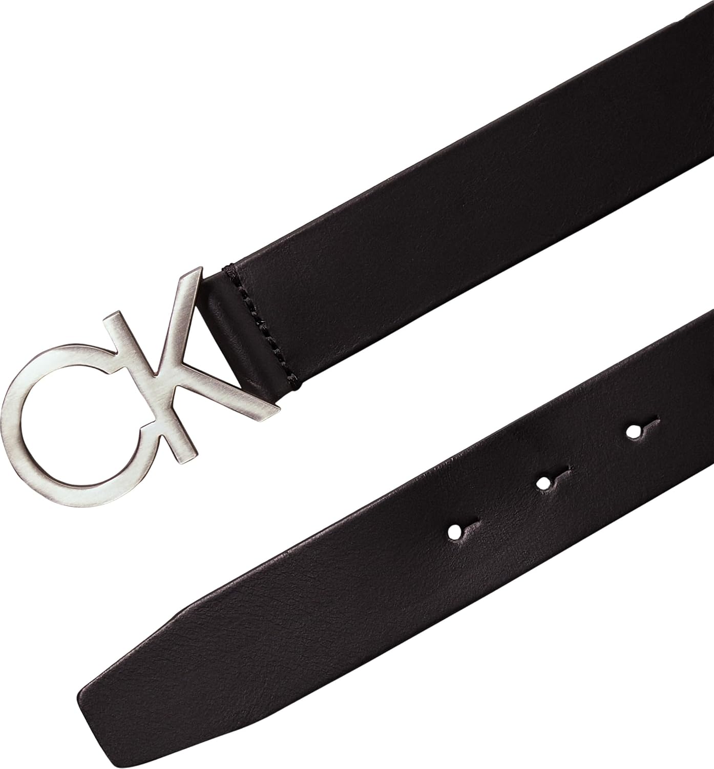 Detalle 2 de Calvin Klein Ceinture Homme CK Buckle Belt 3,5 cm – Cuir