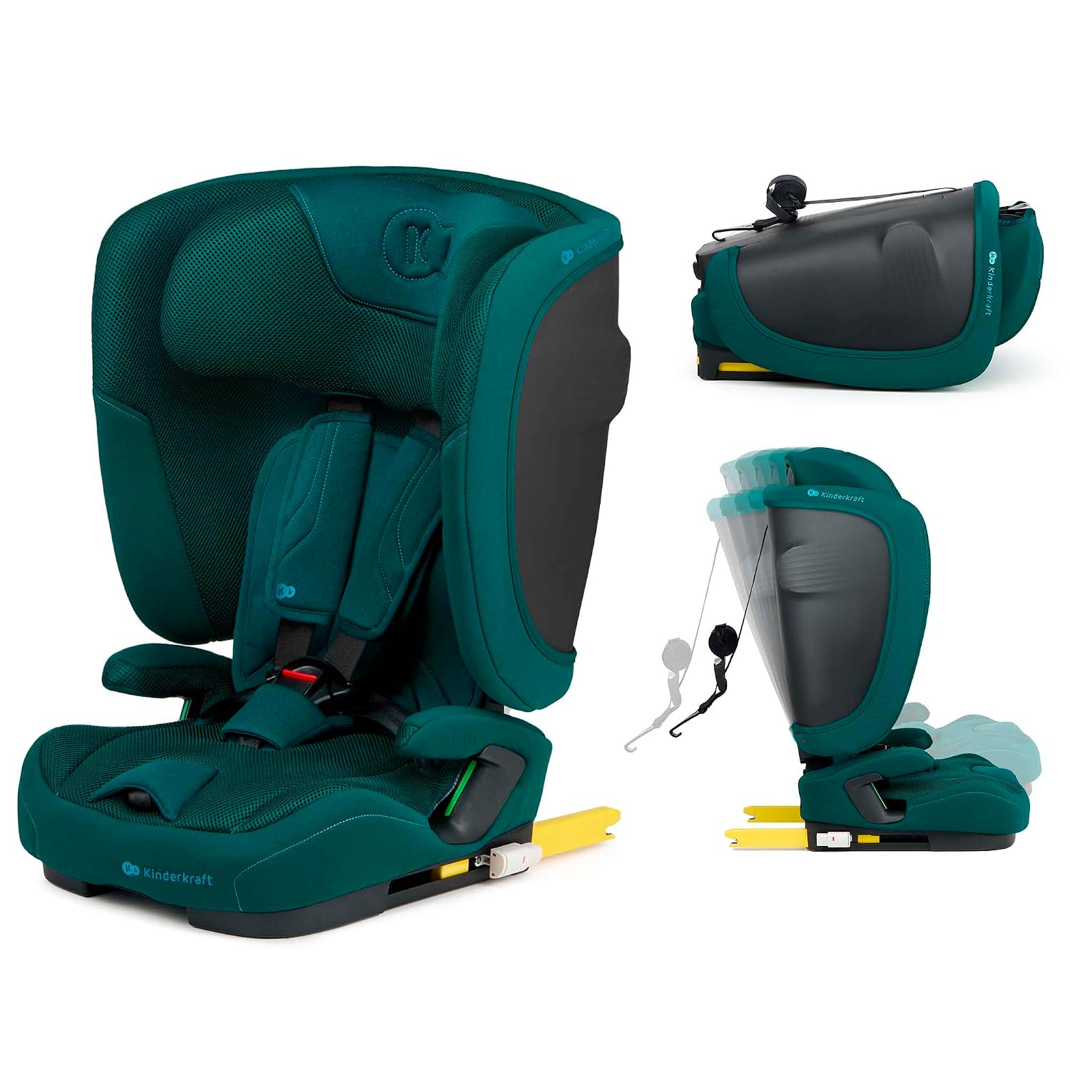 Detalle de Kinderkraft FIX2GO 76–150 cm Autokindersitz