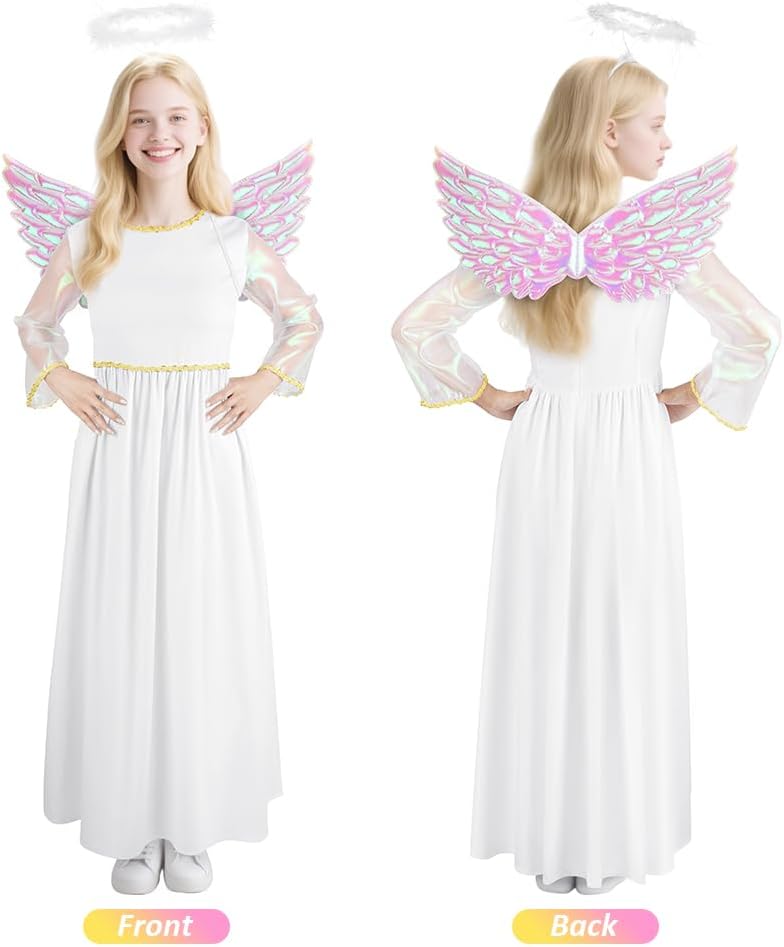 Thumbnail 4 de AYBUY Costume da Bambino Angelo 4PCS 👼