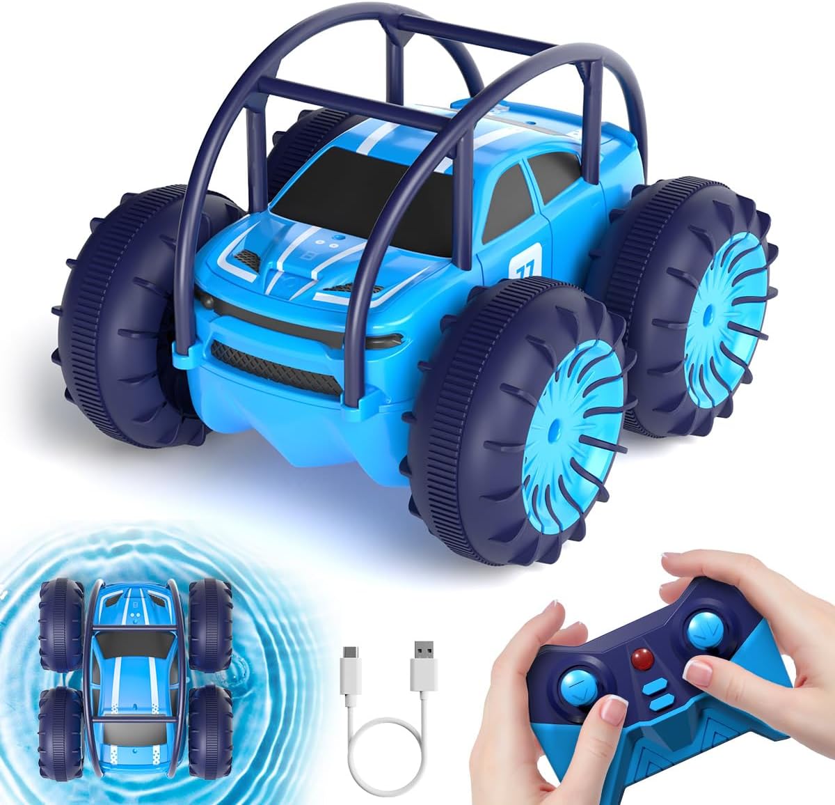Detalle de MaxTronic Stunt voiture télécommandée 2,4 GHz