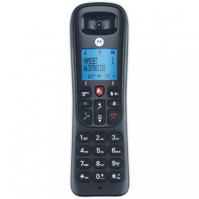 Detalle 2 de Motorola CD4001 Teléfono Inalámbrico Negro: claridad, bloqueo de llamadas y manos libres para uso diario