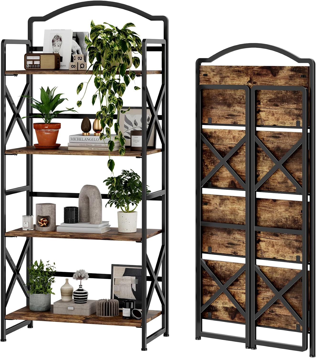 Detalle de BHG Folding Bookshelf