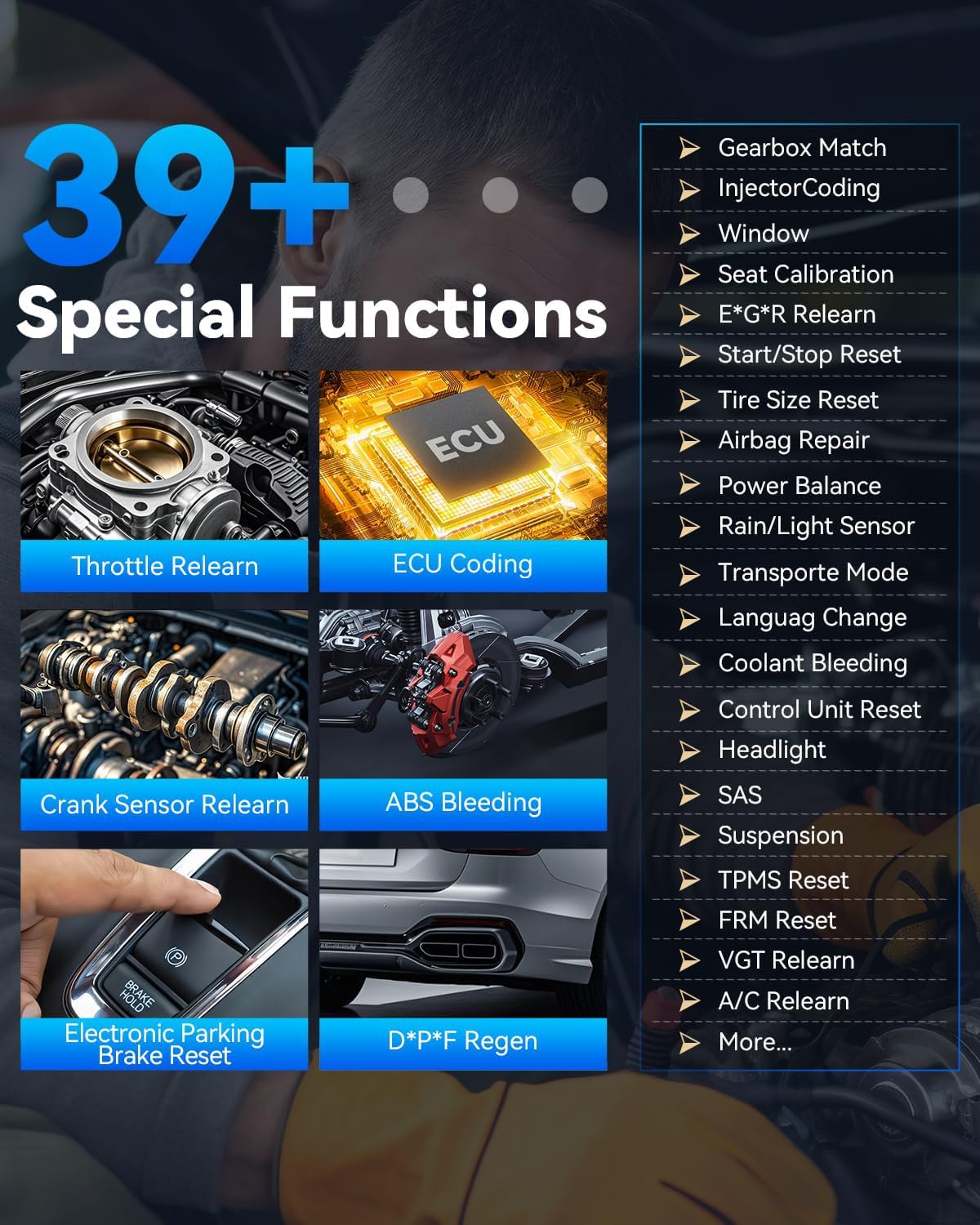 Thumbnail 4 de XTOOL D7 OBD2 Bidirectional Scanner, V2.0