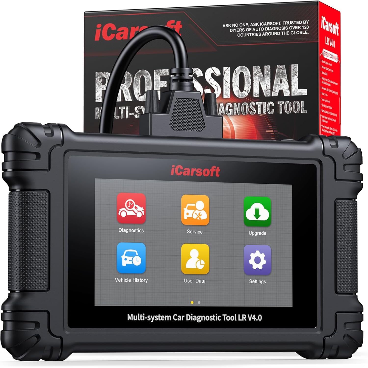 Detalle de iCarsoft LR V4.0 Bidirectional Diagnostic Tool for Land Rover/Jaguar