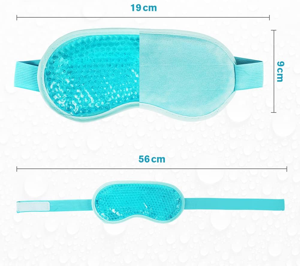 Detalle 2 de ACWOO Maschera per Occhi – Trattamento freddo/caldo riutilizzabile con design a doppia facciata