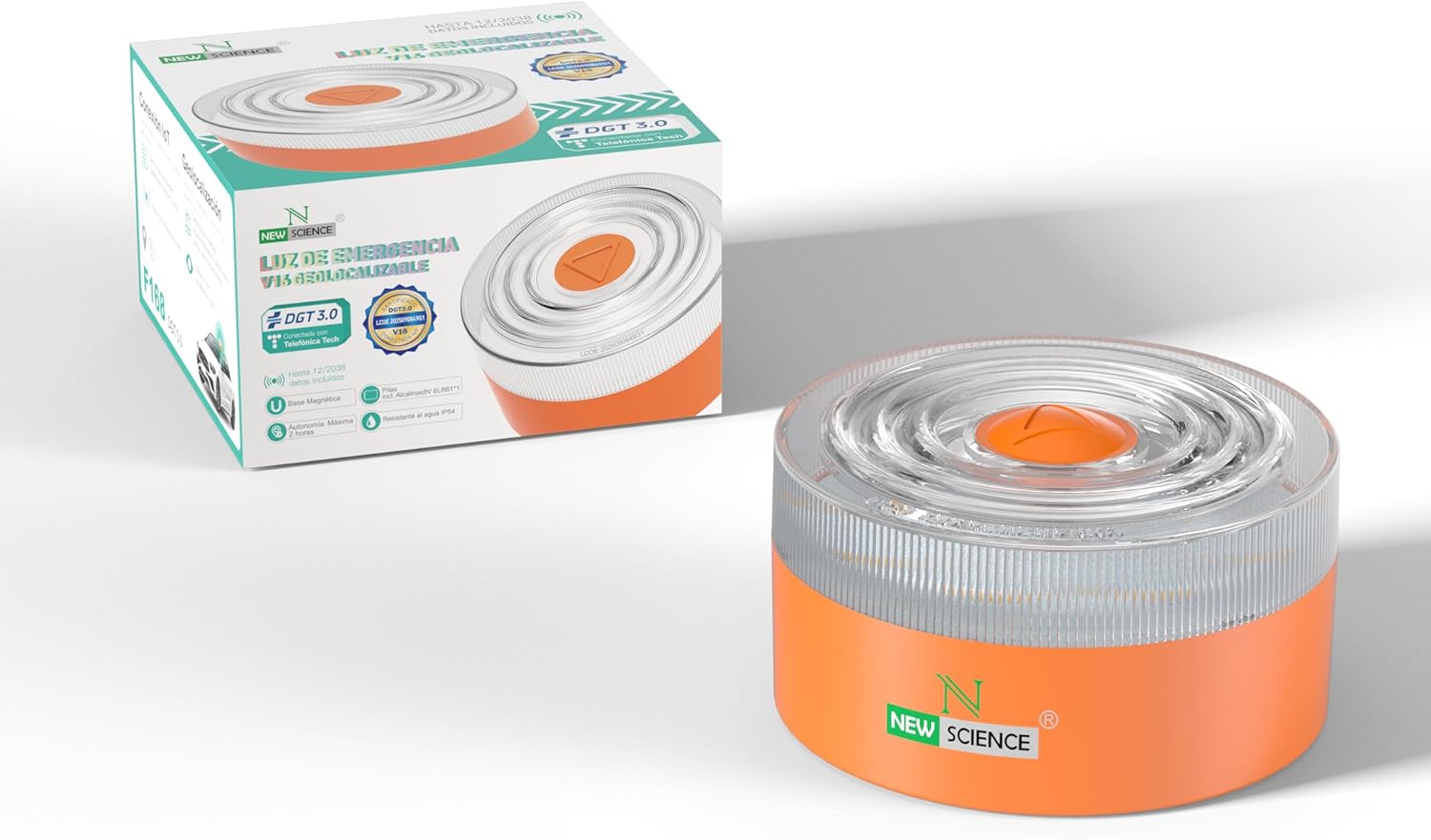 Thumbnail 1 de G-LEKO V16 Luz Emergencia 1km 📺