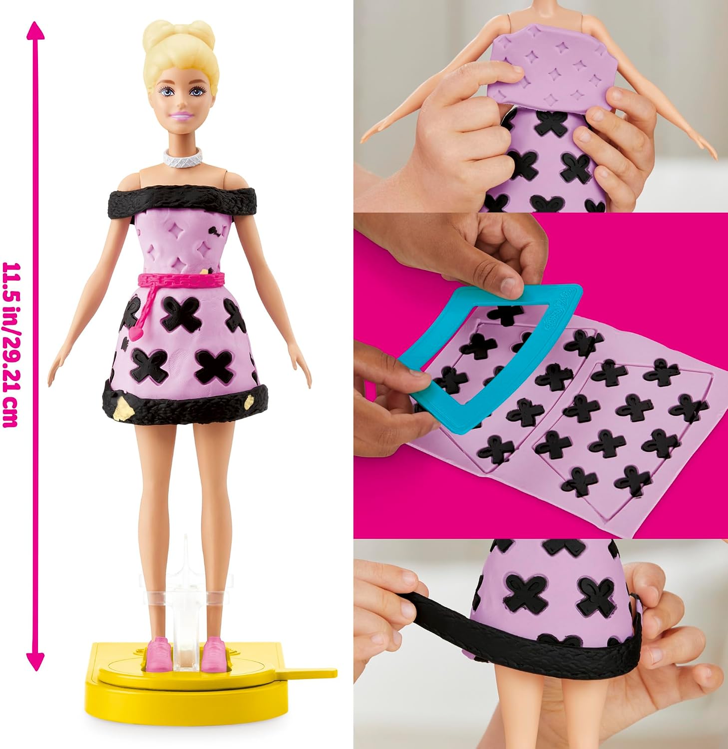 Thumbnail 1 de Play‑Doh Barbie Défilé de Mode 70 g 🎀
