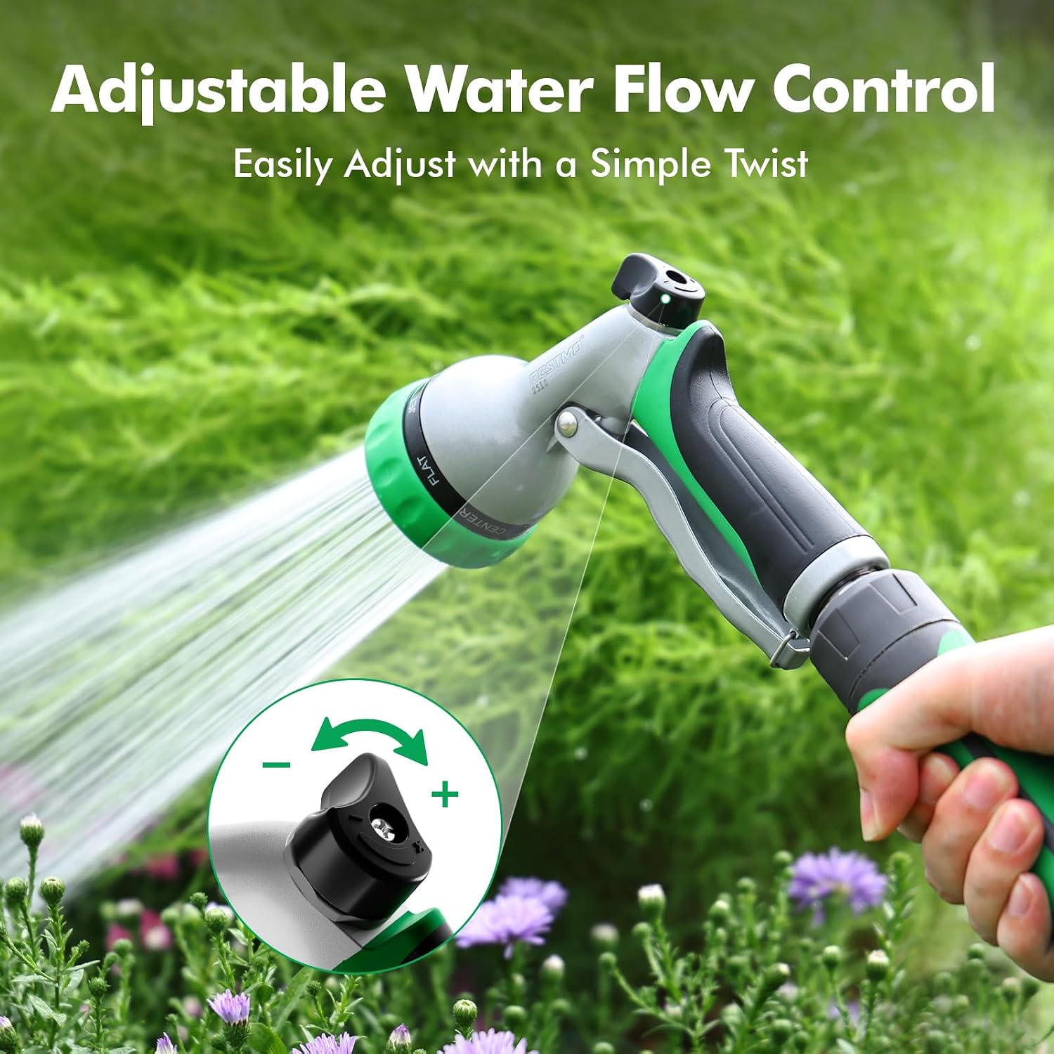 Thumbnail 3 de RESTMO Garden Hose Nozzle 7 Patterns