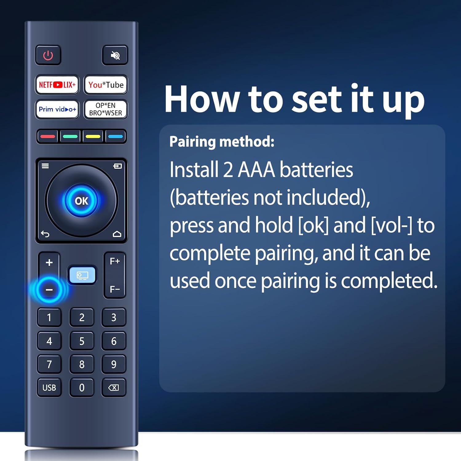 Thumbnail 4 de TCNOUMT Universal Projector Remote 1️⃣