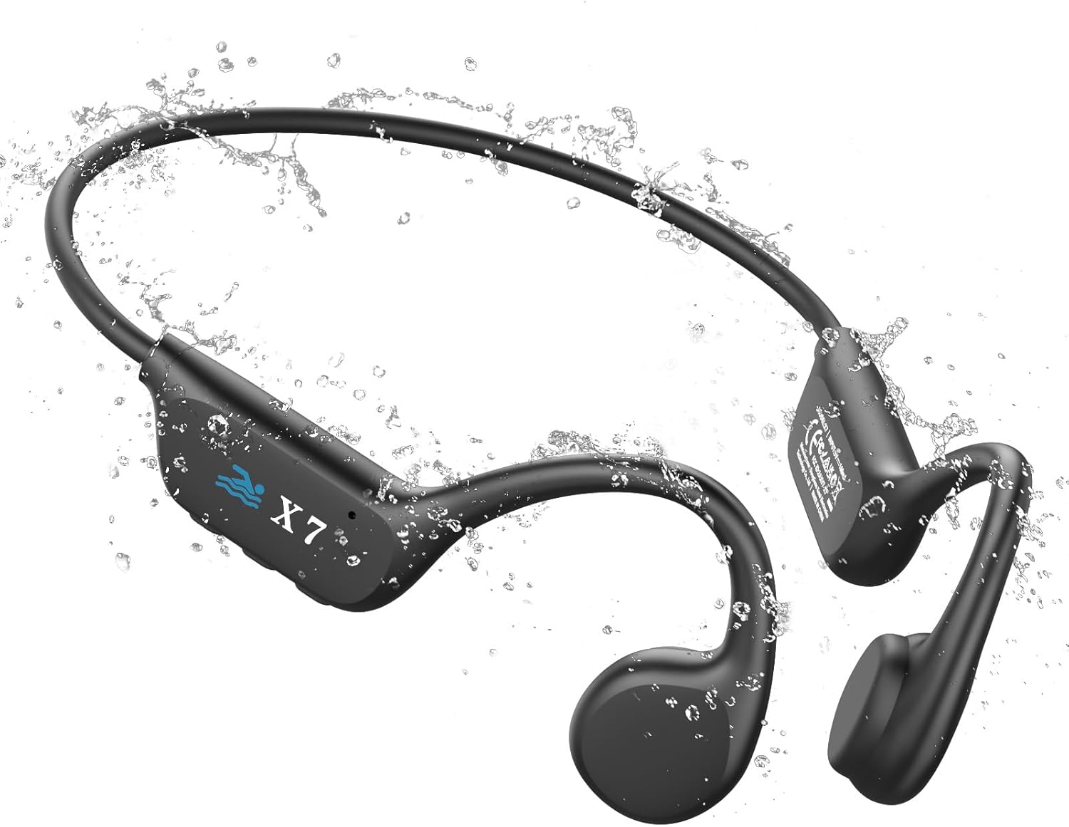 Thumbnail 6 de Bone Conduction Swimming Headphones X6 (Bluetooth 6.1 + MP3, 32GB, IP68)