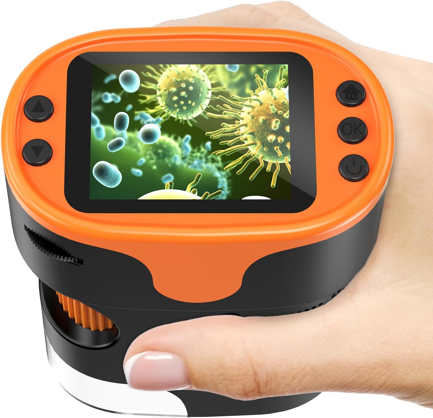 1000X Handheld Microscope for Kids 4K