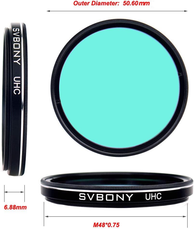 Thumbnail 2 de Filtre télescope Svbony 2 pouces UHC : améliore le contraste pour le ciel profond