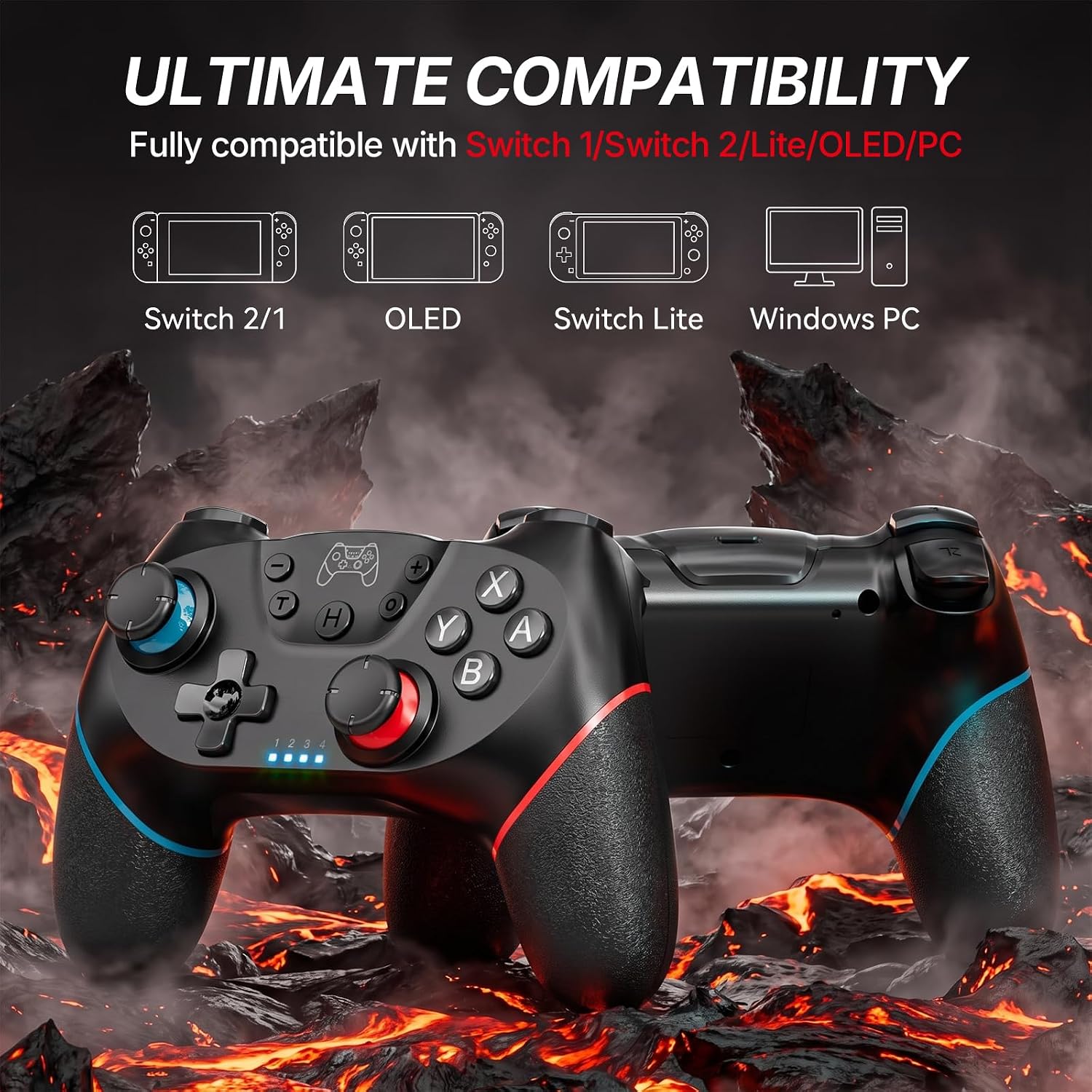Detalle de UPDATE-VERSION Controller für Switch Pro mit Gyro