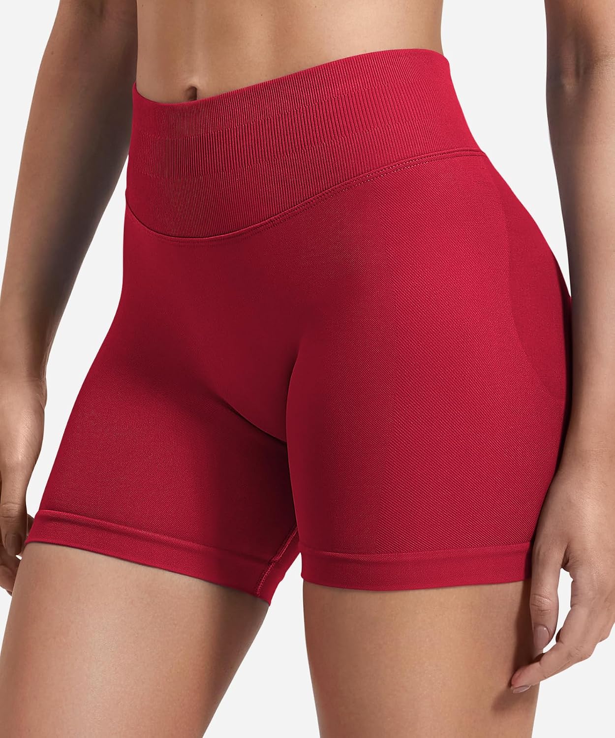 Detalle 2 de ZAAYO Damen Sport Shorts Hidden Scrunch 4,5"