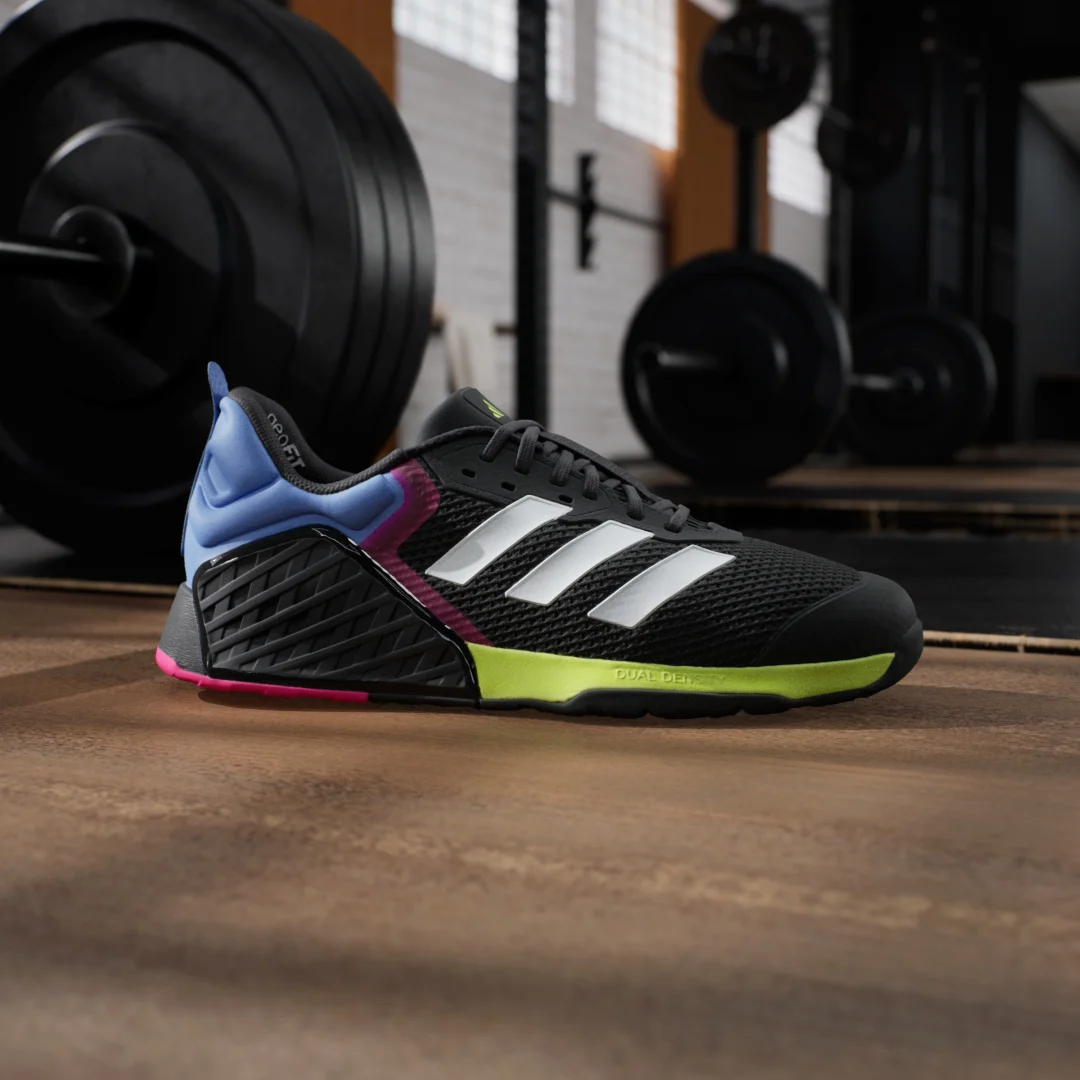 Detalle de Adidas Dropset 3: zapatilla de training para sesiones intensas