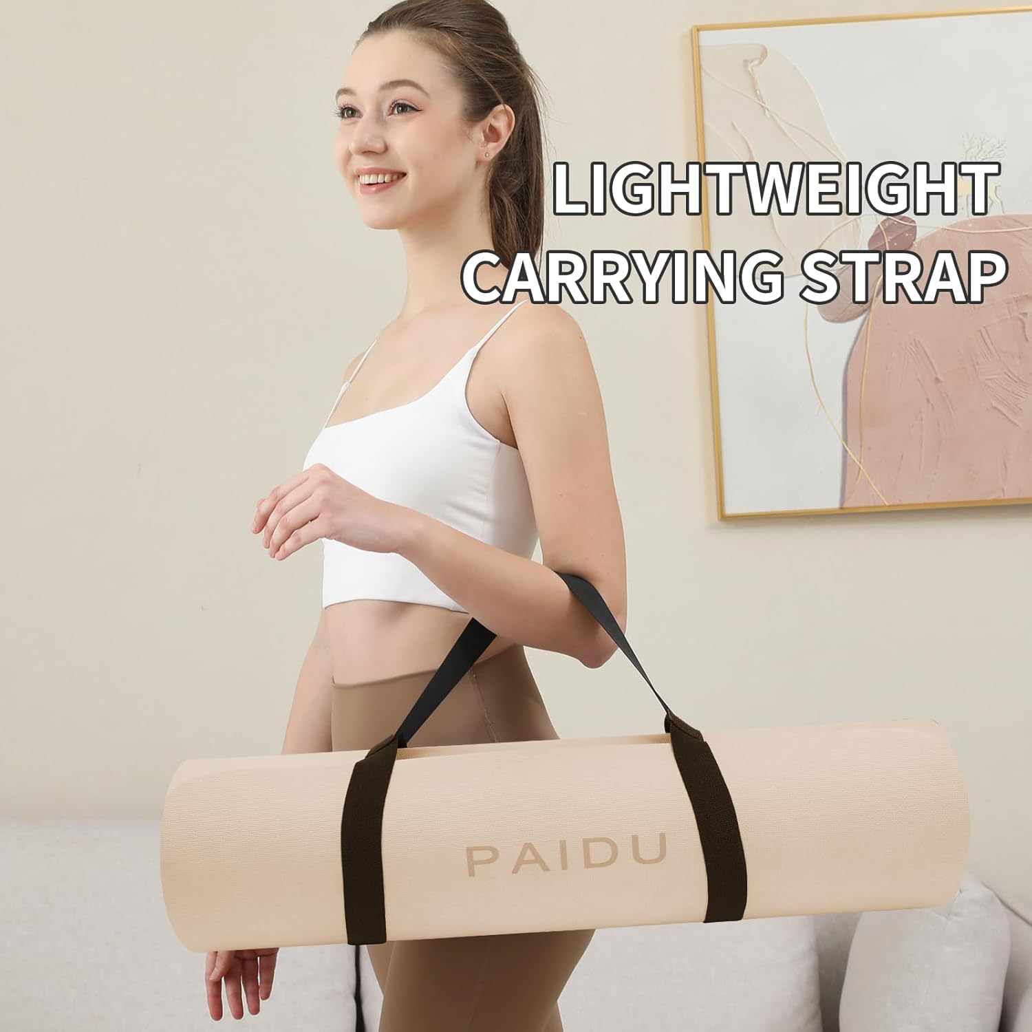 Thumbnail 4 de PAIDU Yoga Mat 10mm Non Slip 72x24