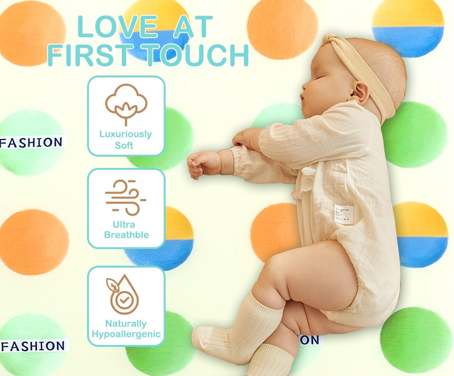 Thumbnail 6 de VUCWS CD-04 Pack and Play Mattress, Foldable Foam with Washable Cotton Cover